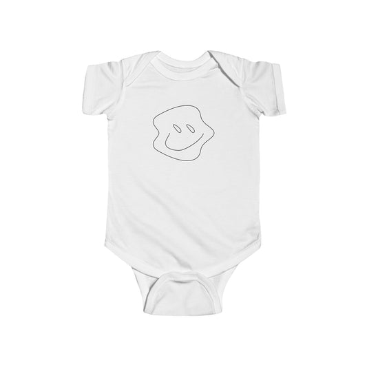 Smiley Face - Infant Fine Jersey Bodysuit