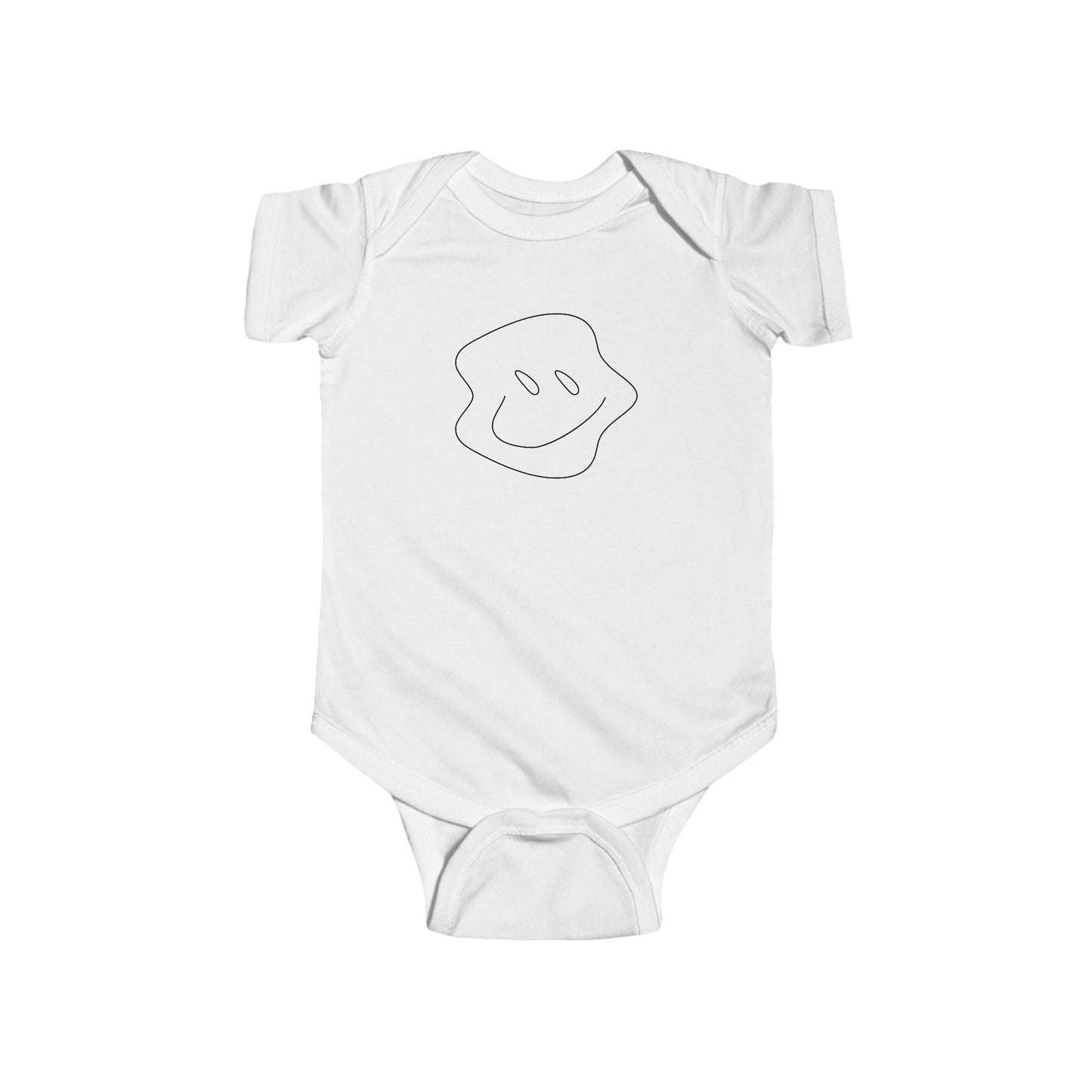 Smiley Face - Infant Fine Jersey Bodysuit