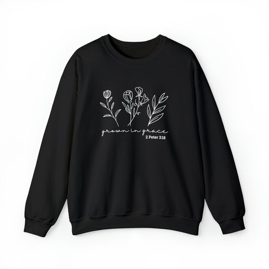 "Grown in Grace" - Crew Sweatshirt