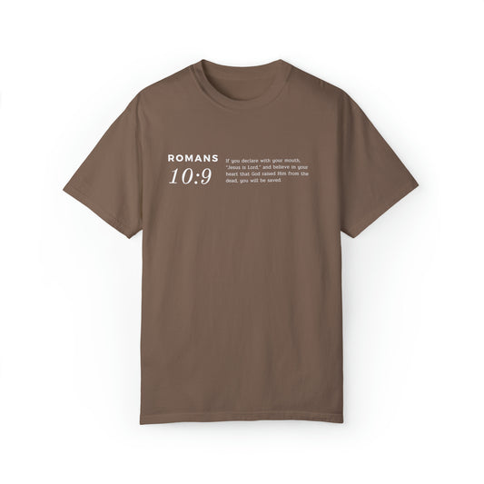 "Romans 10:9" - Graphic Tee