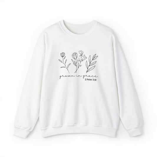 "Grown in Grace" - Crew Sweatshirt