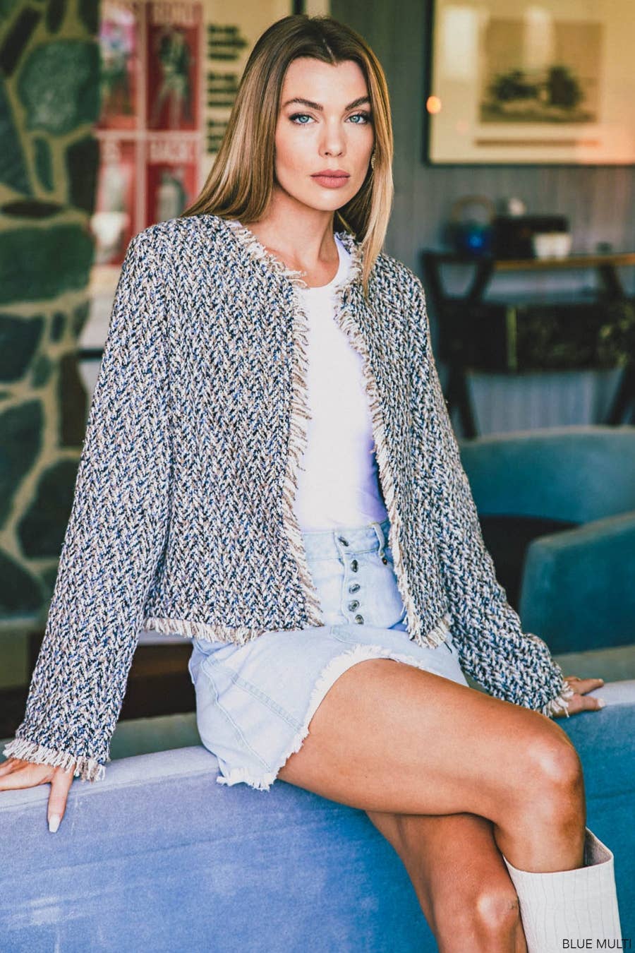 Tweed Crop Jacket